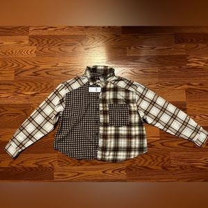 American Eagle plaid shirt size~S